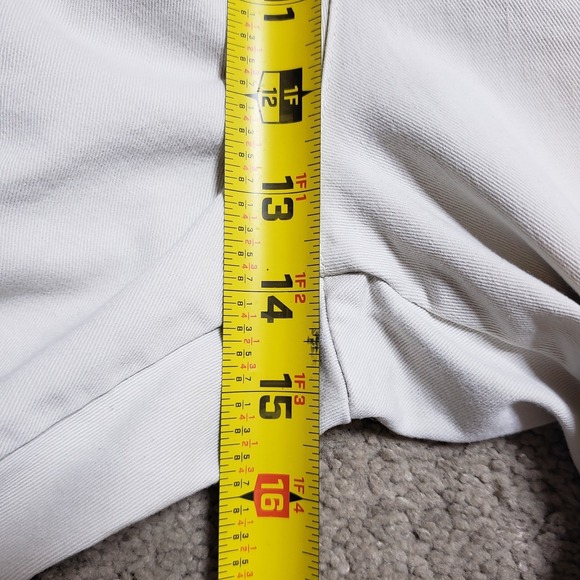 Vintage Polo Ralph Lauren Philip Pants Men 42x32 Lt Khaki Pleated Preppy 90s Y2K - Picture 10 of 12